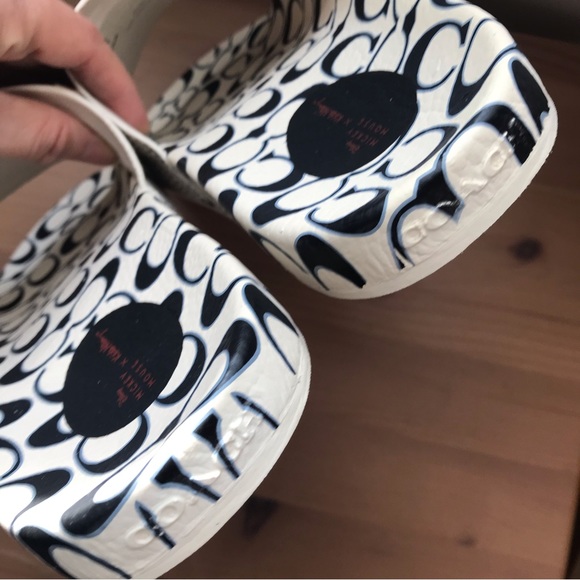 🥰 🐭 Coach Disney Mickey Mouse X Keith Haring Slide - Picture 8 of 13